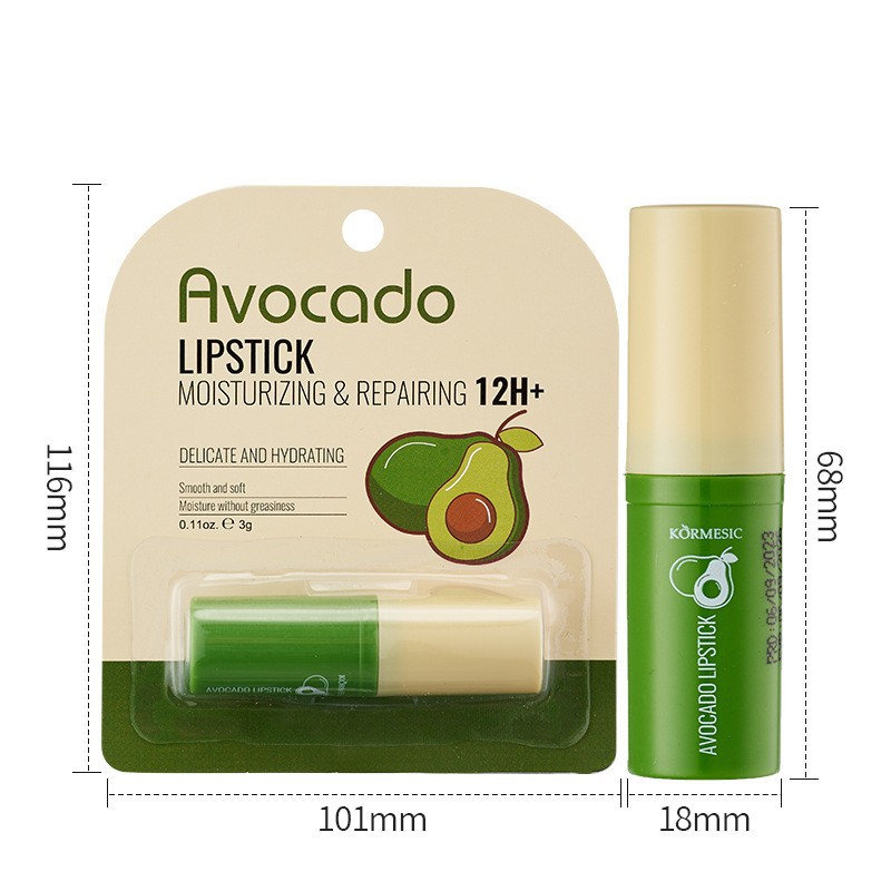 아보카도 립밤 3g [수출 전용 상품, 국내 판매 금지. 구매 시 면책 조항에 동의하며 책임은 구매자에게 있습니다.]