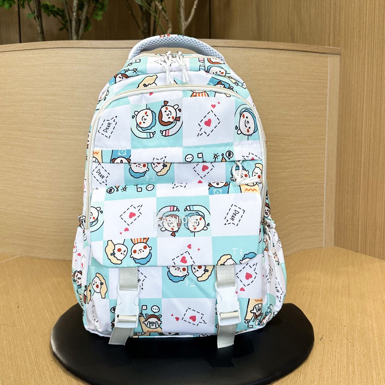 Estudiantes de secundaria y secundaria, mochila de computadora de tendencia ligera, mochila coreana de viaje transfronterizo de gran capacidad.