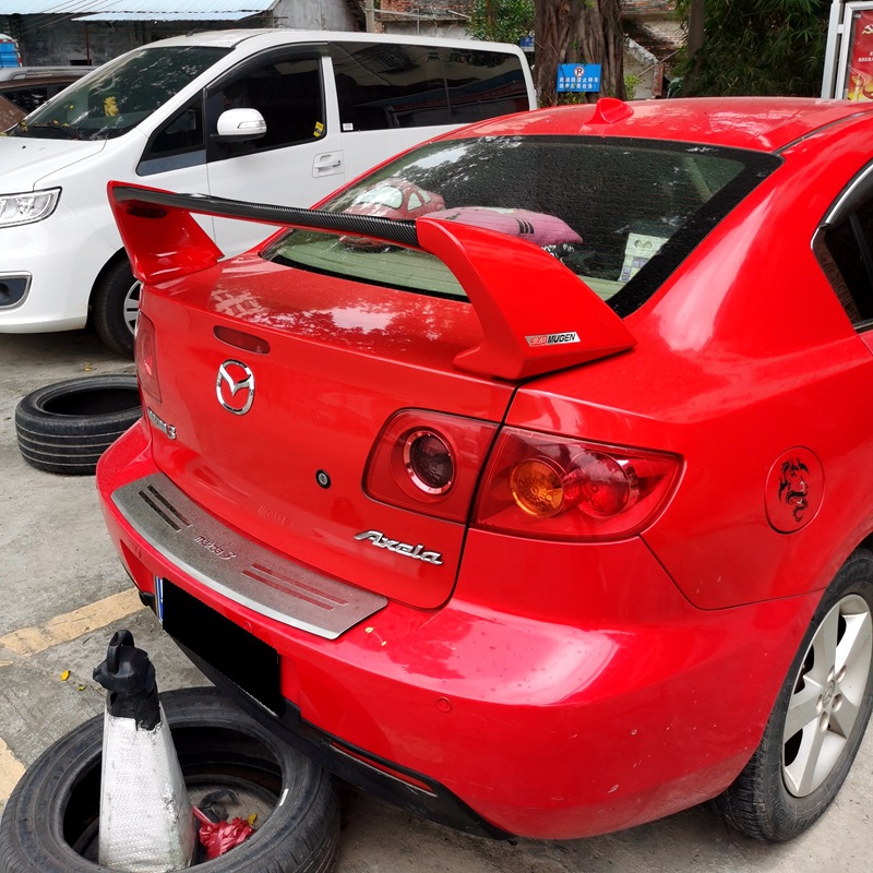 Suitable for 2006-2013 Mazda 3 Rear Wing, Mazda 3 Classic M3 Modified Fd2 Fixed Wing