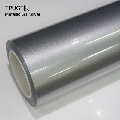 Car Film Wholesale Tpu Color-Changing Auto Color Change Film - tpu-gt-silver-1524m15m