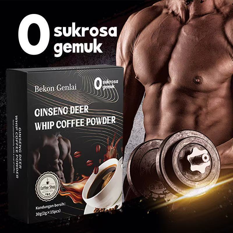 Foreign trade cross-border Ginseng, deer whip, black coffee male ginseng deer whip black coffee