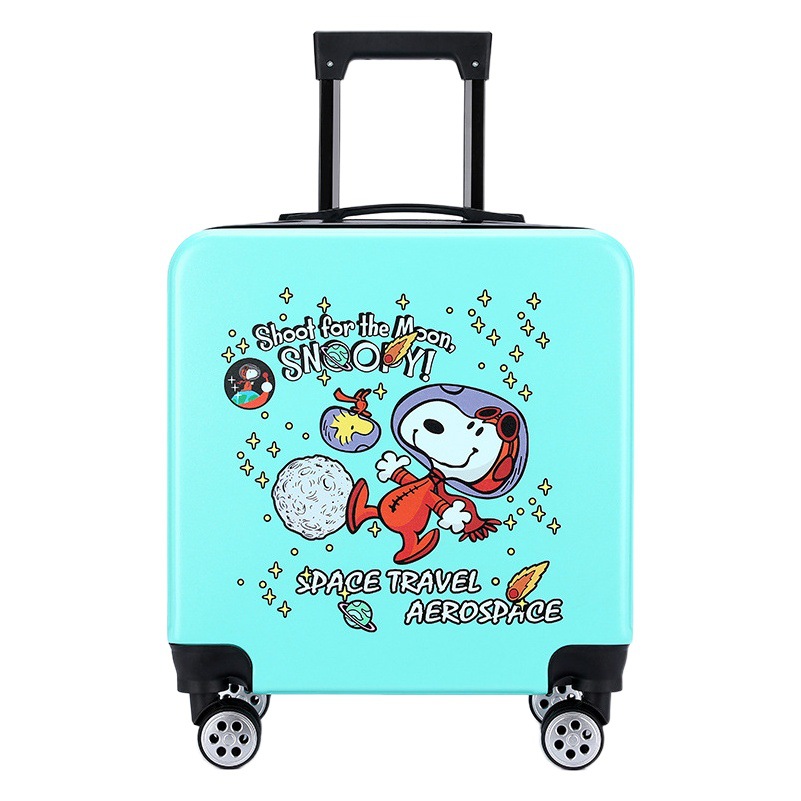 Wholesale children's trolley case can be printed logo cartoon universal wheel luggage men and women Primary School students password suitcase