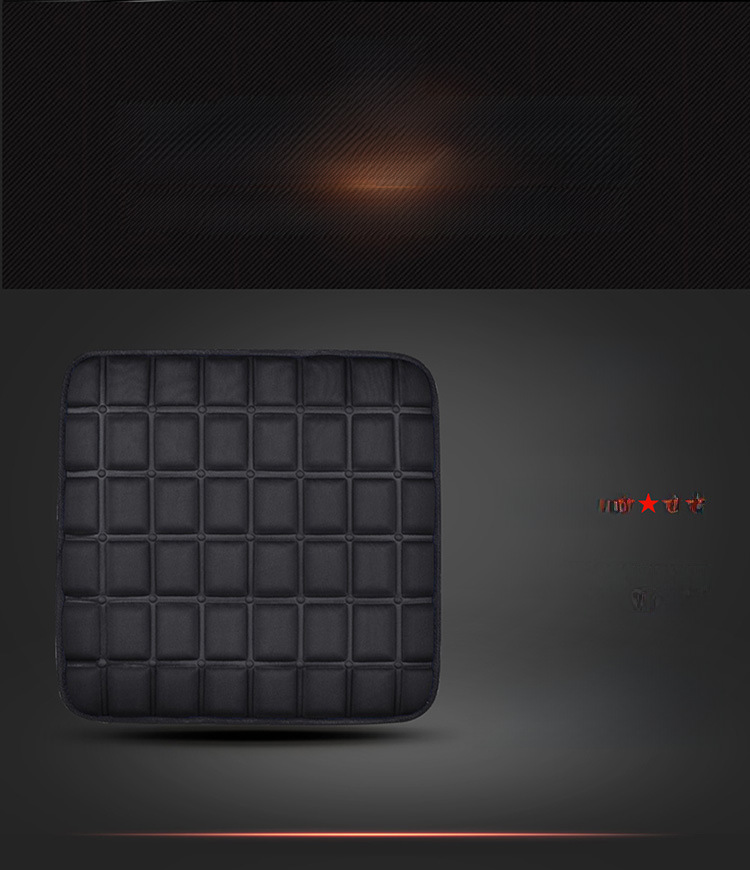 Cross-border square heating small square cushion car seat cushion single seat wholesale winter seat cushion interior accessories jewelry heating pad