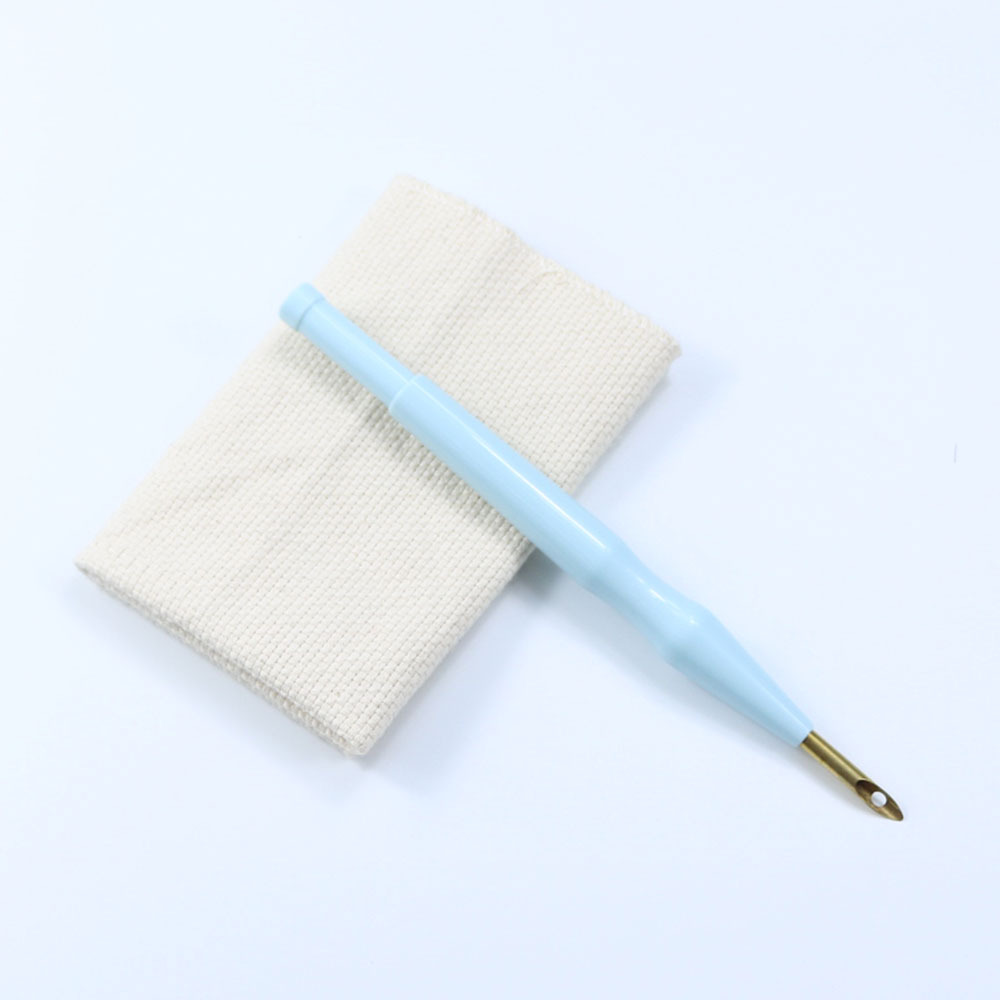 亞馬遜DIY刺繡戳戳樂針 加粗銅管長度可調節工具刺繡材料套裝批發