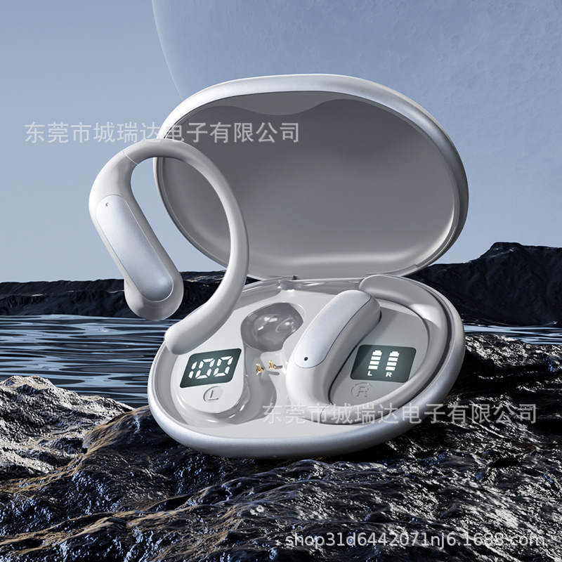 跨境2025新款蓝牙耳机无线挂耳式AI翻译耳机久戴不痛超长续航降噪|undefined