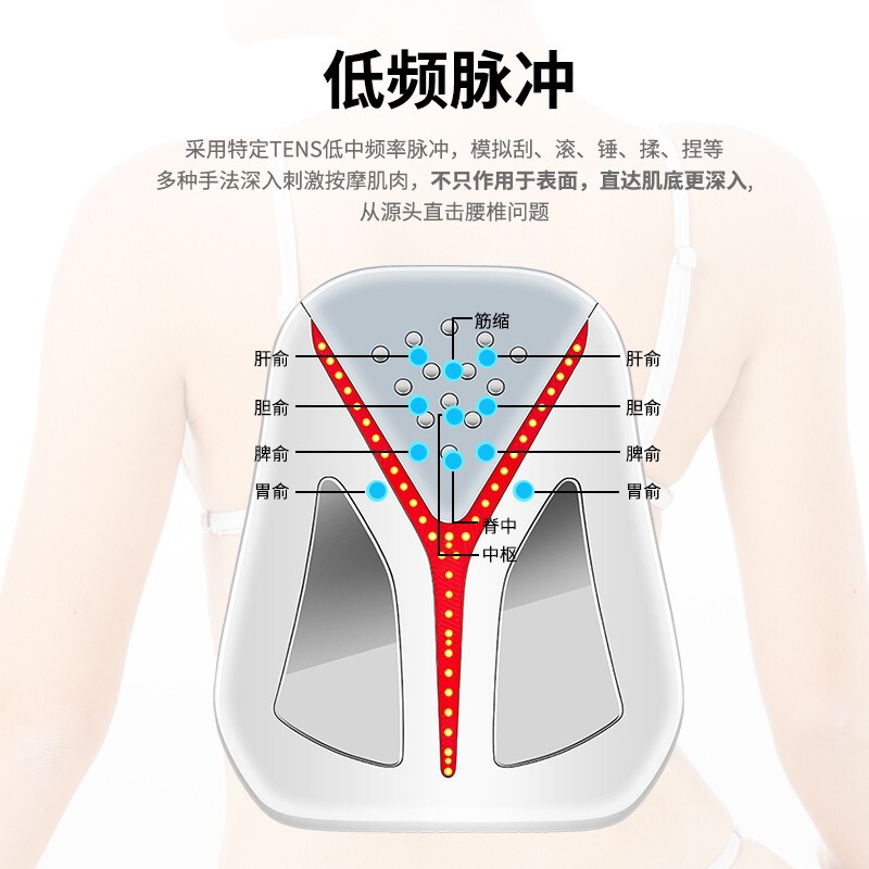 厂家批发腰椎治疗仪家用静态牵引器腰间盘突出腰疼热敷按摩理疗仪|undefined