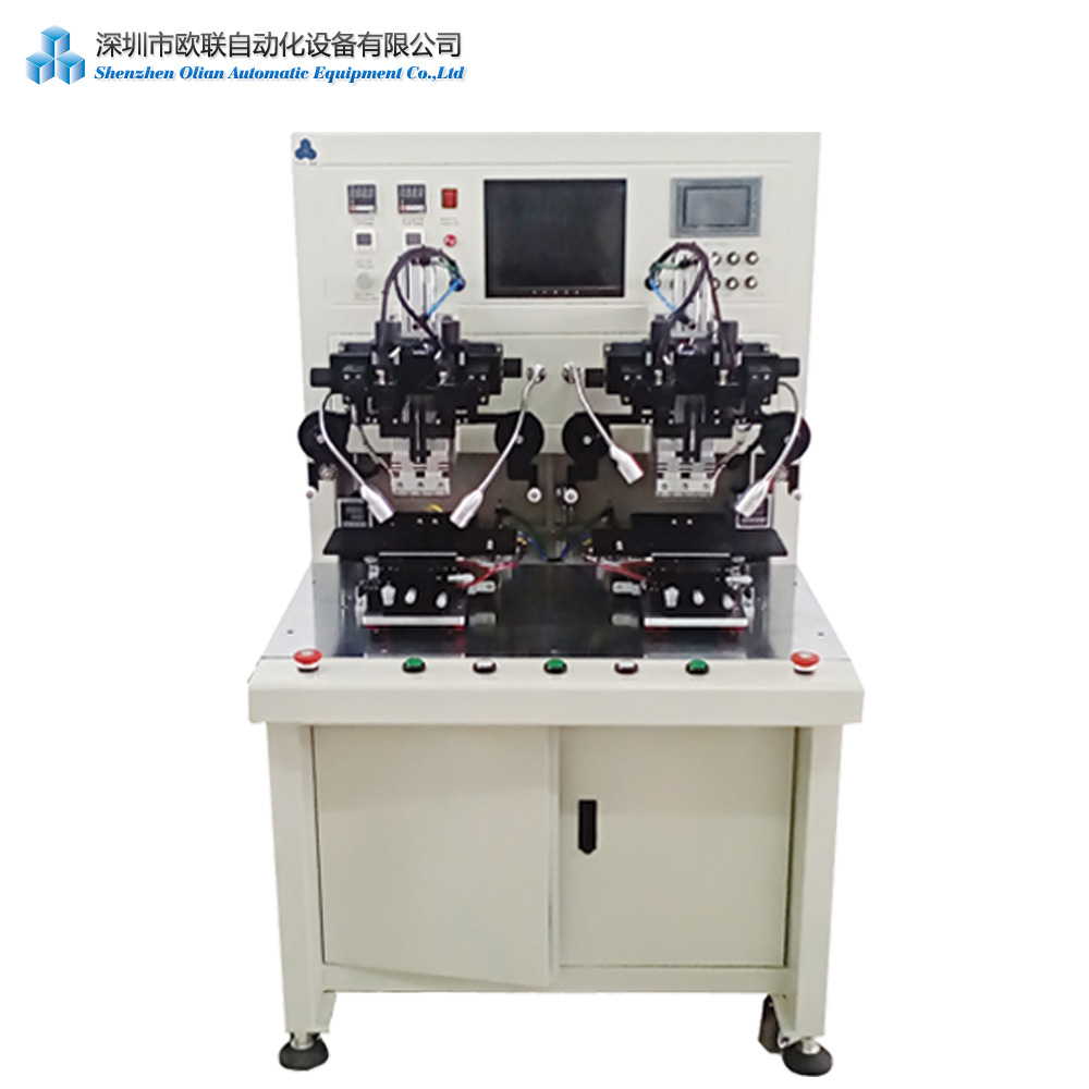 深圳欧联手机屏热压设备/FOG非标自动化设备/LCD条纹纸连接热压机