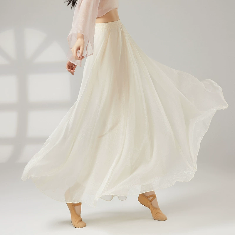 Одежда для классического танца, одежда для танцев в китайском стиле, новая тренировочная одежда, элегантные брюки-кюлоты, одежда для китайских танцев.