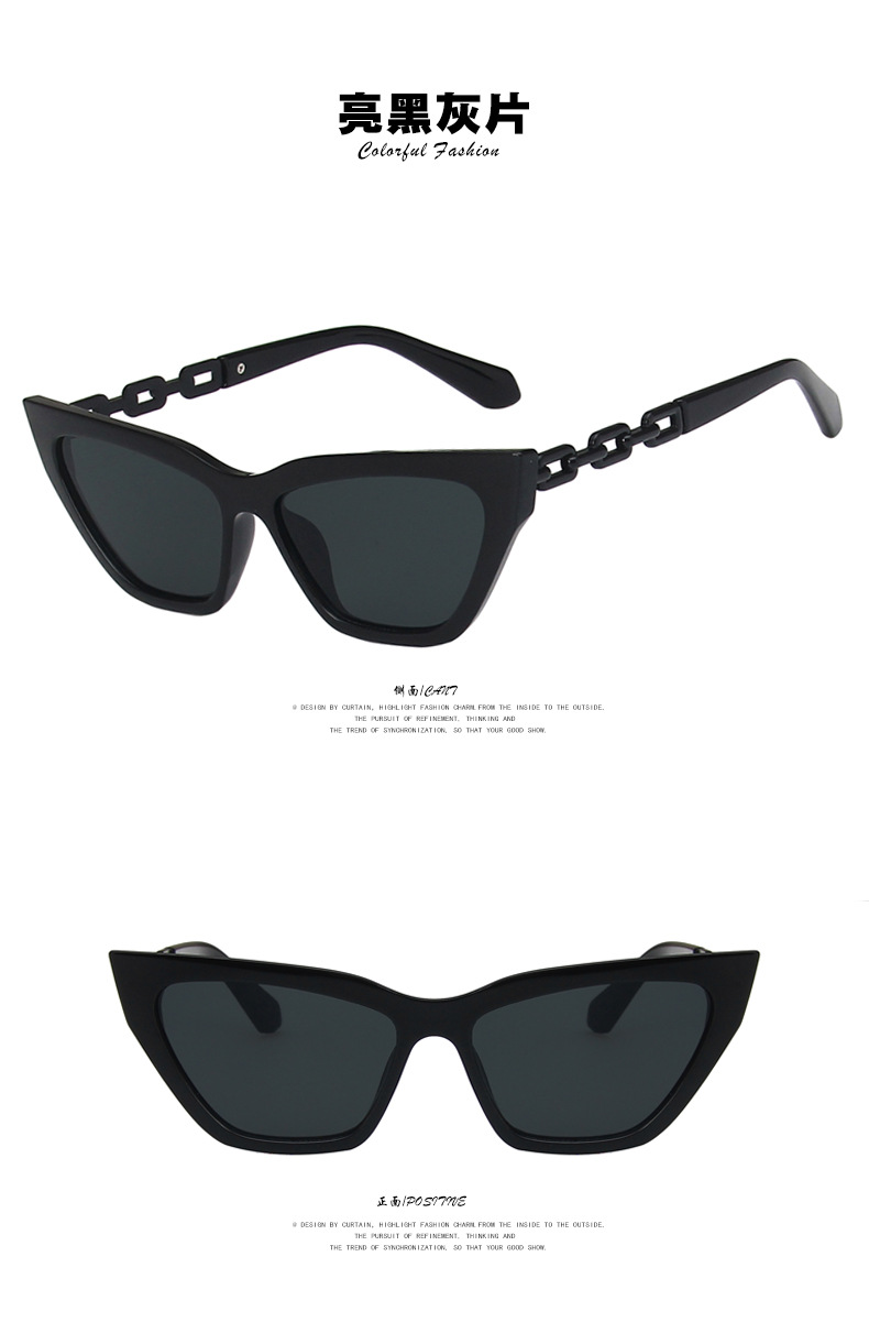 40g Weight UV400 Protection Lens Material Outdoor, Travel, Party, Fishing Occasion Women'S, Men'S, Unisex Gender Hip-Hop, Retro, Fashion, Simple Style Style Grey, White, Red, Black Color Hip-Hop Retro Fashion UV400 Protection Women's Sunglasses 4