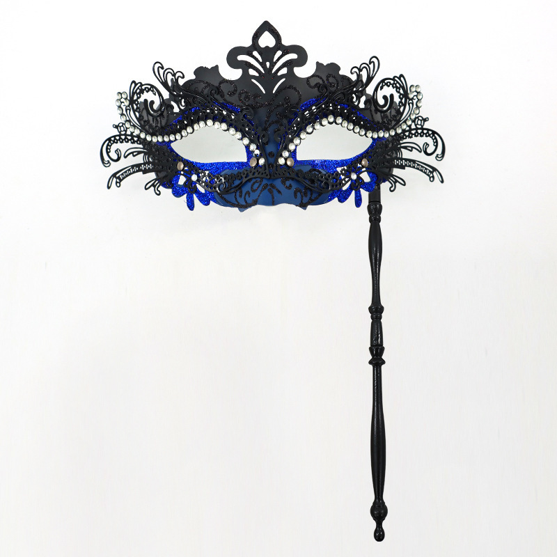 Hand-held phoenix tail - blue and black