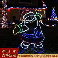 LED 屋外モデリングライトサンタクロースフラット風景ホリデー装飾ライトホリデーシーンウィンドウライトも美しい