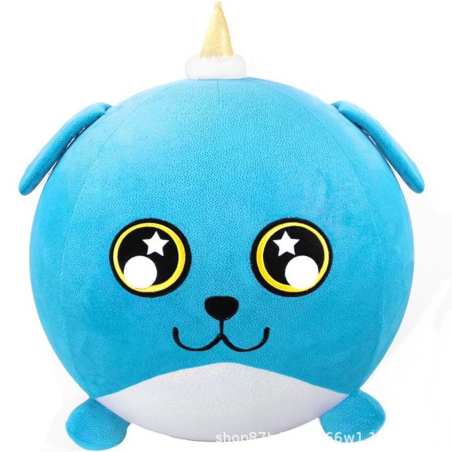 定 制充气内胆可爱宠物小精灵 粉色胖丁 波波球 抓机毛绒公仔