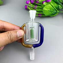 外接过滤水烟壶烟斗双过滤玻璃烧锅水烟壶全套配件