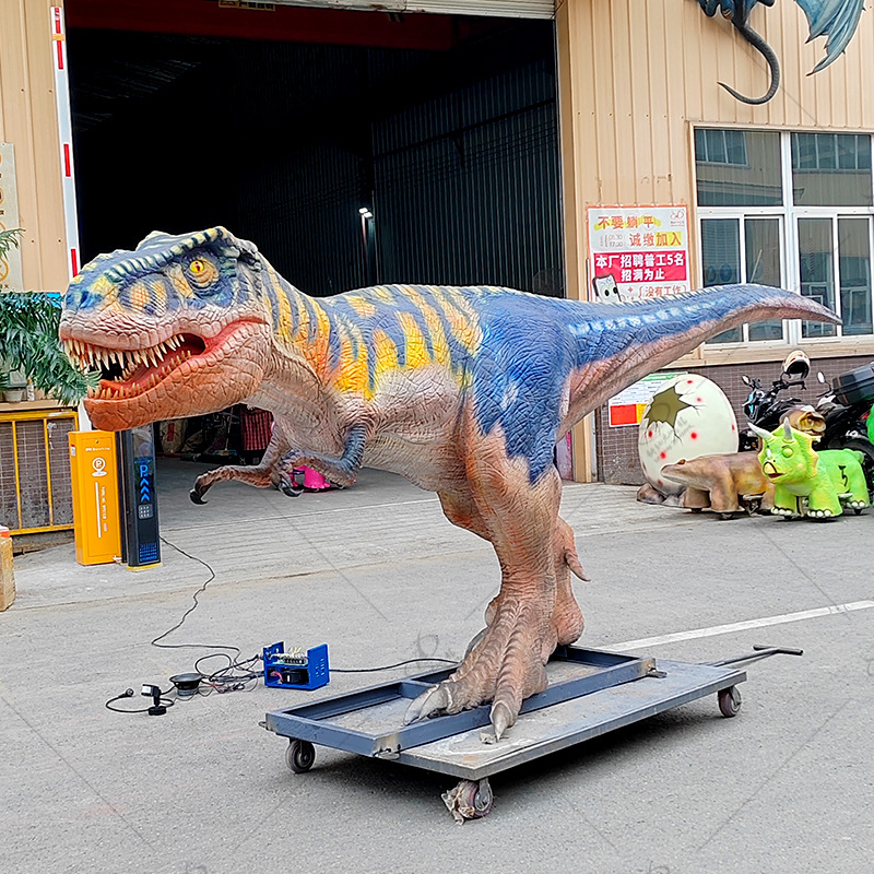Exposición de dinosaurios modelo de animales de simulación de gran pitón productos de simulación de dinosaurios de silicona modelo de silicona escultura de dinosaurios