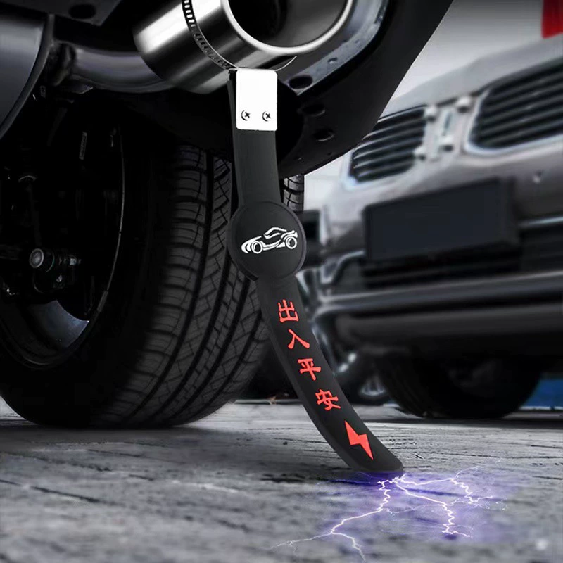 Автомобильная полоса для удаления статического электричества из одиночной медной проволоки Four Seasons Static с заземляющим цепным суспензионным полотном для устранения статического электричества