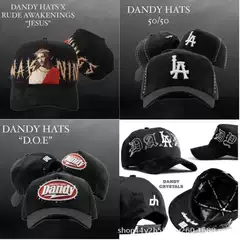 Cross-Border Wholesale Trendy American European and American Fashion Dandy Hats Baseball Cap Adjustable Hip-Hop Cap