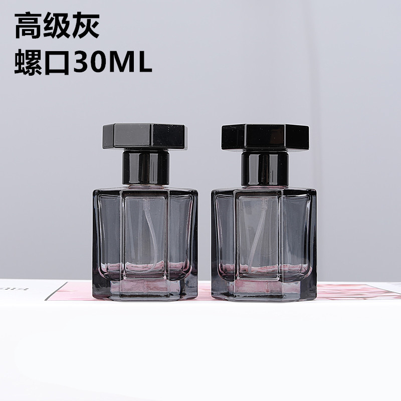 F095香水分装瓶高档便携式30ML喷雾瓶高级按压空瓶子替换分装瓶