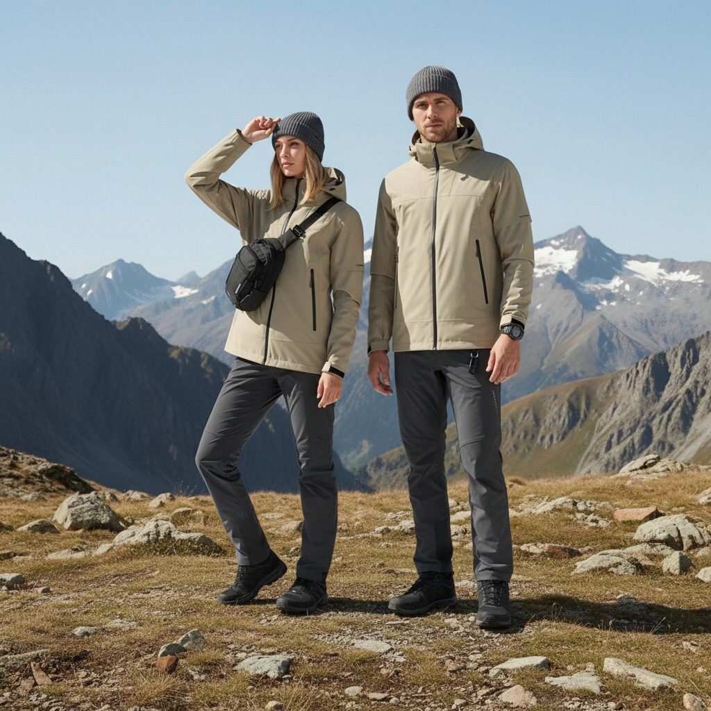 Vento impermeable transpirable desmontable revestimiento interior 3 - en - 1 chaqueta de pelusa agitada chaqueta de pelusa exterior