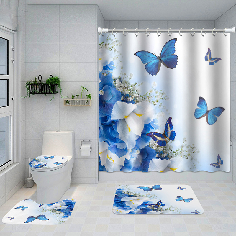 Curtain, fashionable creative set, Amazon, 4 piece set