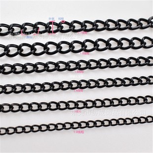 Black Light Hanging Chain Sign Chain Tag Hanging Chain Iron Chain Billboard Chain Hanging Chain Black Iron Chain Black Chain