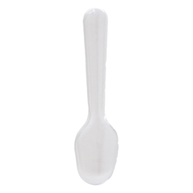 Disposable Small Spoons for Desserts, Ice Cream, Pudding, Individual Plastic Tasting Spoons, 7.5cm Spoons, Packaged for Desserts