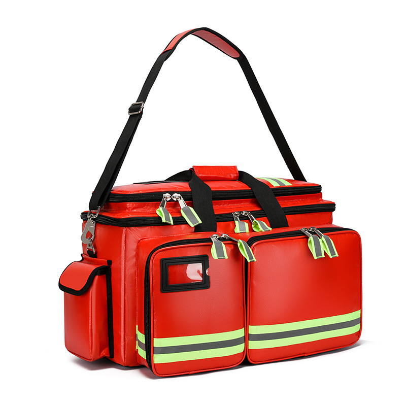 Bolida - Mochila para cilindro de oxígeno de gran capacidad, 2L/3L, bolsa para ECG, bolsa para DEA, bolsa para control de salud y enfermedades