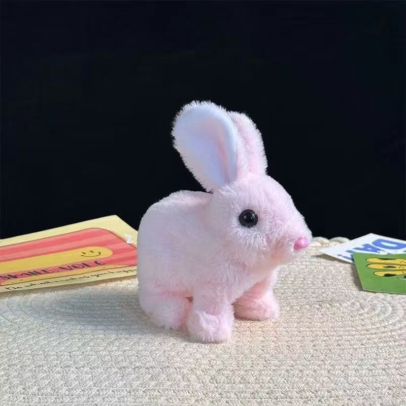 특가 단발 토끼 핑크