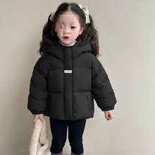 女童加厚羽绒服冬季长款过膝2025新款儿童白鸭绒保暖外套宝宝棉服