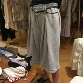 时尚休闲套装;女式T恤;半身裙