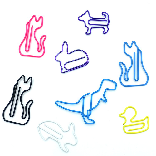 Cute animal paper clips office supplies creative paper clips roundabout needles bookmarks paper clips difference needle paper clips