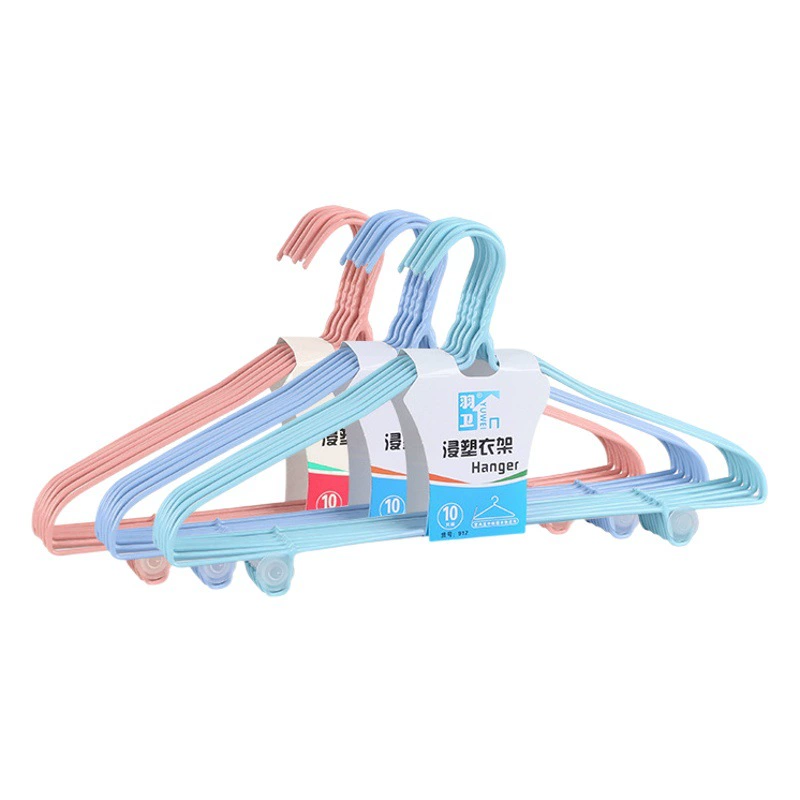 Вешалки для одежды, нескользящие, утолщенные и увеличенные, вешалки для взрослой одежды, сушилки, пластиковые вешалки с покрытием