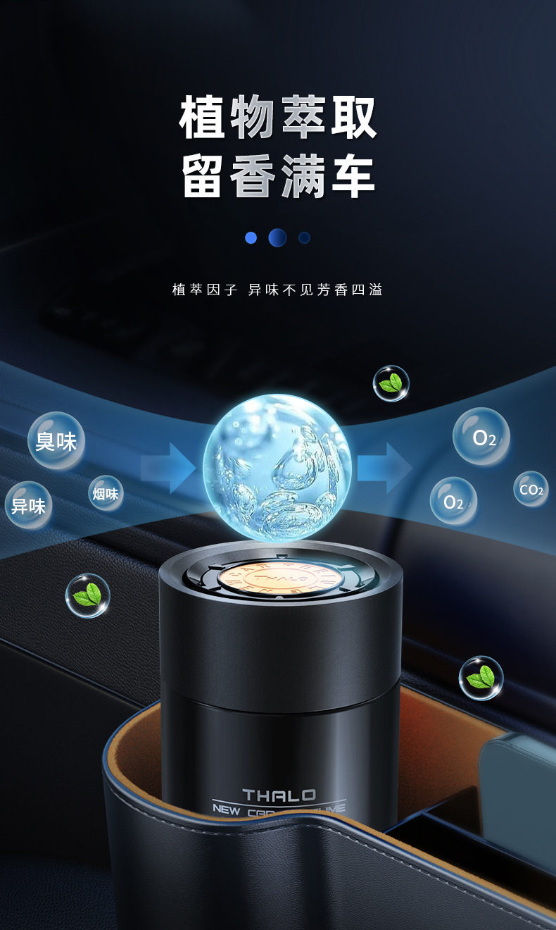 Car Aromatherapy Black Gentleman High-End Car Seat Fragrance Home Indoor Internet Celebrity Fireless Balm