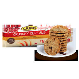 意大利进口 可意奇全麦松脆饼 250g 欧洲零食粗粮消化饼干批发