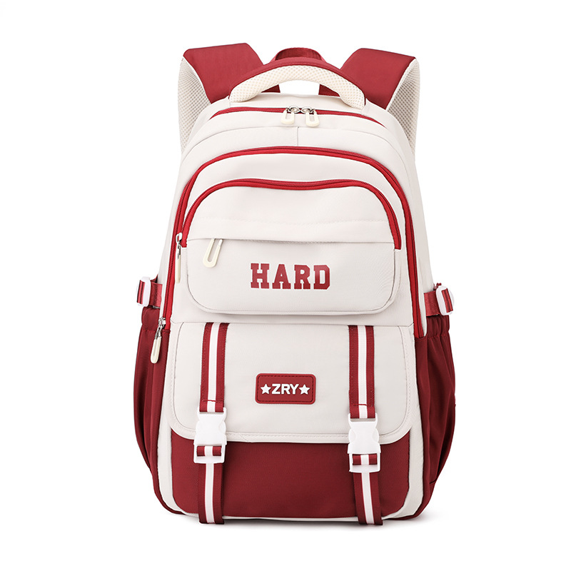 Mochila de pescado natural para estudiantes de escuela secundaria de alta capacidad mochila de grados 3 - 6 mochila mayorista