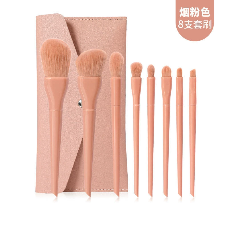 Brush, soft face blush, loose powder, eye shadow, highlighter, full set, for beginners