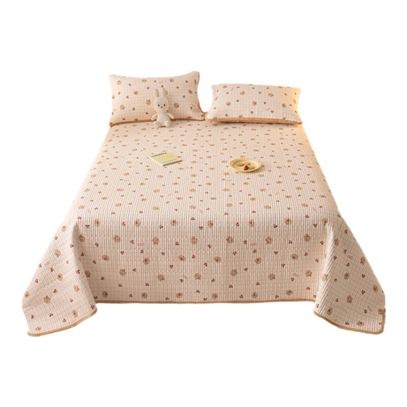 2025 nuevo estilo cubierta de cama de terciopelo de leche 2024 nuevo invierno más sábanas de tatami de terciopelo pieza individual más cubierta de kang de terciopelo juego de tres piezas