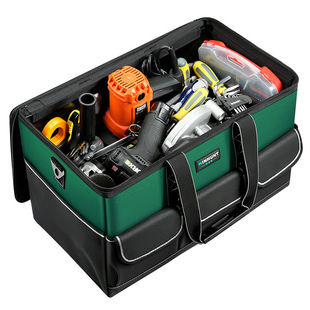 Multi-functional tool kit electronial bag tool bag canvas sturdy and durable portable portable storage bag for hardware