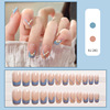 Fake nails, removable nail stickers for manicure, ready-made product