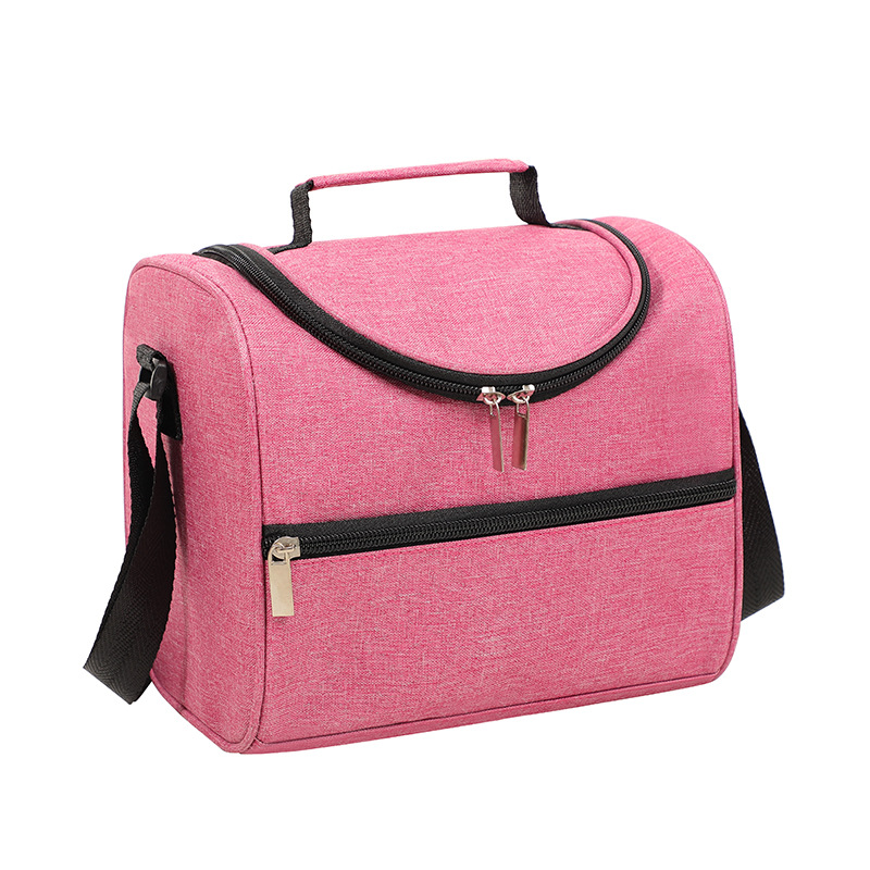 Bolsa de almuerzo de tela de Oxford de gran capacidad, bolsa de almuerzo, bolsa de almuerzo, bolsa de almuerzo, bolsa de helado para picnic al aire libre