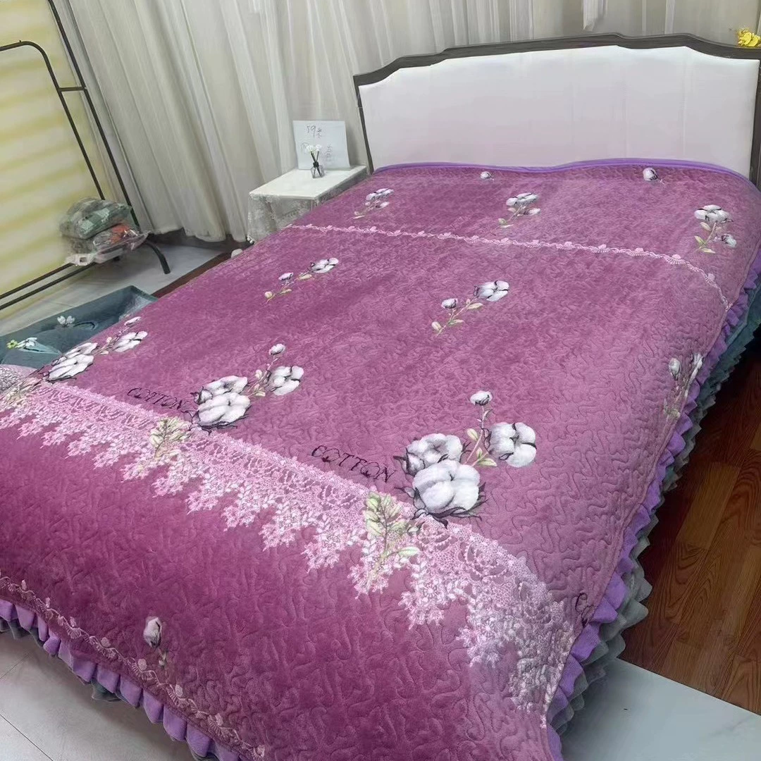 Плед из кораллового фланели