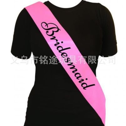 Correa de hombro nupcial novia para ser correa de hombro bronceado letras de oro despedida de soltero cinturón ceremonial fiesta de cumpleaños