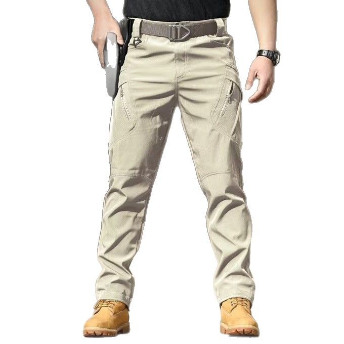 Pantalones tácticos elásticos IX7/IX9 para entrenamiento, trabajo al aire libre, suaves y cómodos