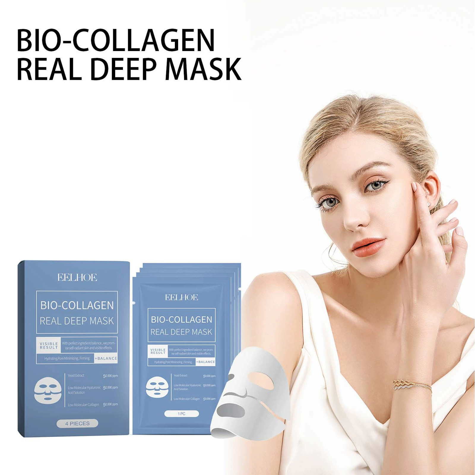 EELHOE Collagen facial mask moisturizing facial mask