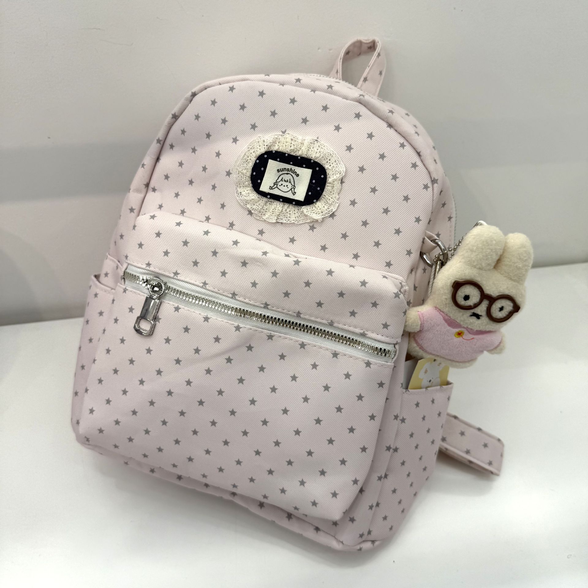 Mochila de dibujos animados para niños, mochila pequeña, 7 - 9 - 11 - 13 años, bolsas de moda para niños y niñas, color caramelo, ligero
