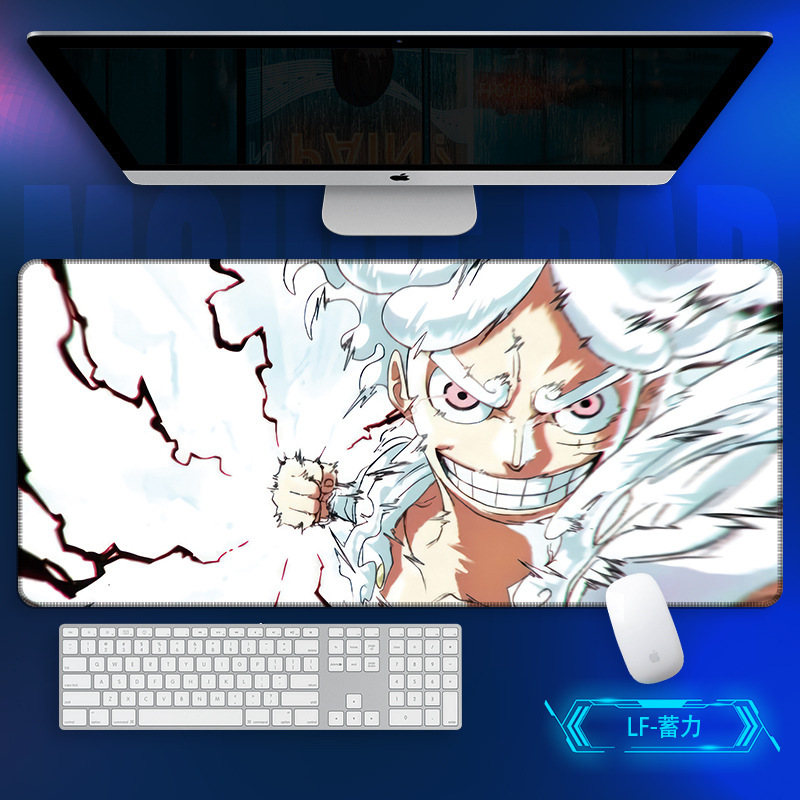 マウスパッドの巨大なワンピースのキーボードパッドを大きくして、ロックを厚くします。|undefined