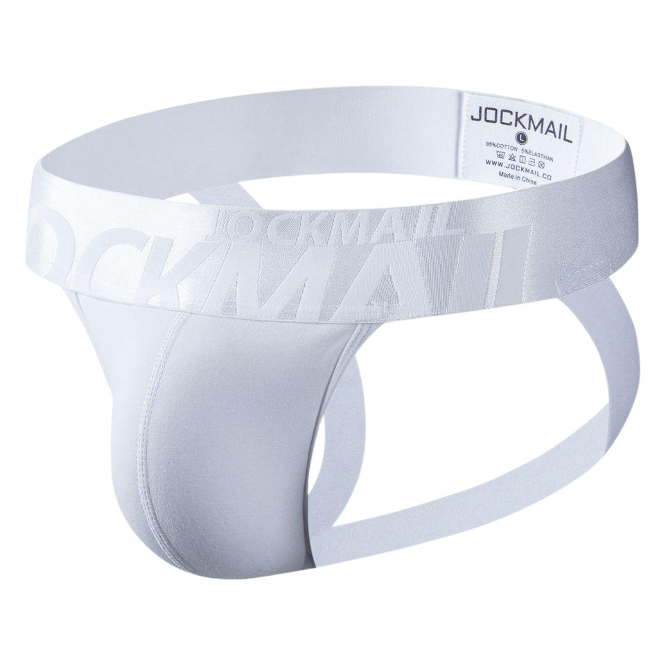 JOCKMAIL hombres tanga sexy doble tanga sudor de algodón puro-absorbente de comercio exterior sexy ropa interior 231232