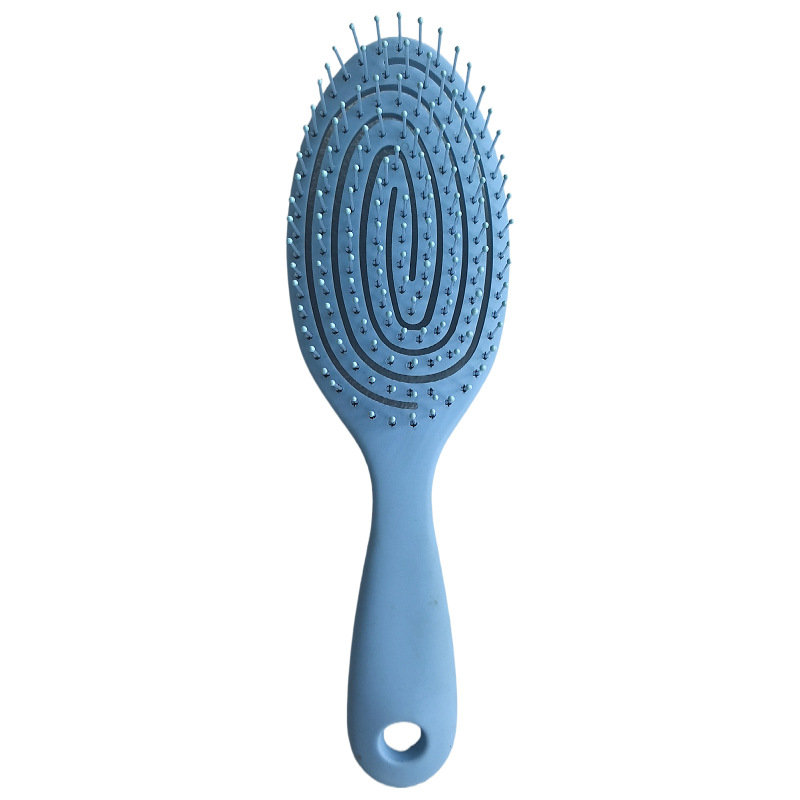 Pein de mosquito hueco pein de cabello de mano pein de costilla color caramelo seco y húmedo doble uso pein de regalo fábrica directa