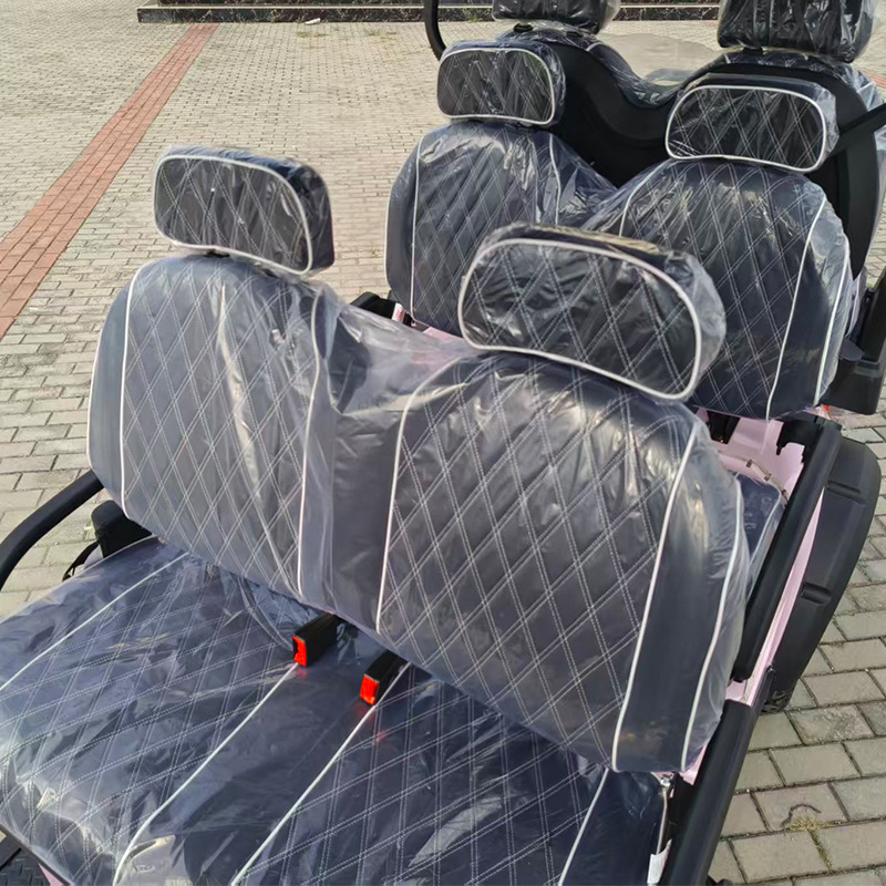 Electric Golf Cart Hotel Shuttle 4/6 Seater Resort Sightseeing Car