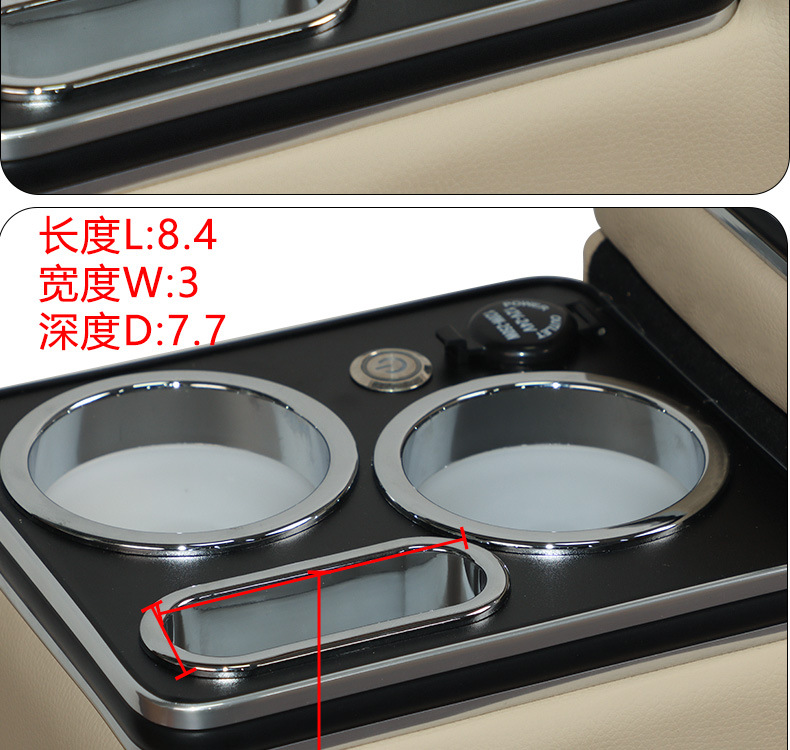 Suitable for Toyota Noah/Voxy60.70.80 Series Center Console Armrest Box Modification Hand Pillow Storage Box