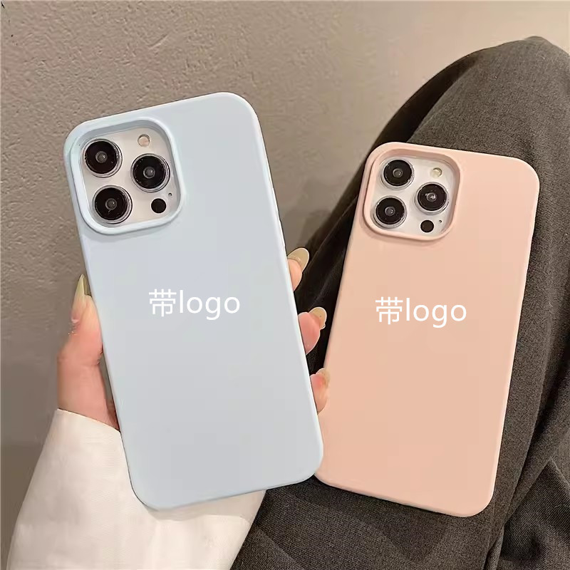 Suitable for iPhone 17 Solid Silicone Phone Case, Apple 16 Official Same Model Liquid 14 Full Coverage 15 Anti-Drop Protective Case